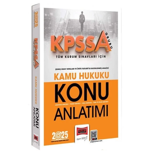 Yarg Yaynlar 2025 KPSS A-Grubu Tm Kurum Snavlar in Kamu Hukuku Konu Anlatm