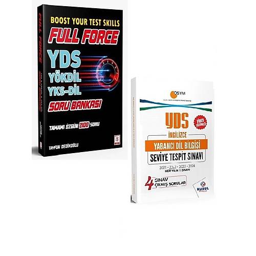YDS Full Force Soru Bankas+YDS km Sorular (4 Kitapk 2021-2024)