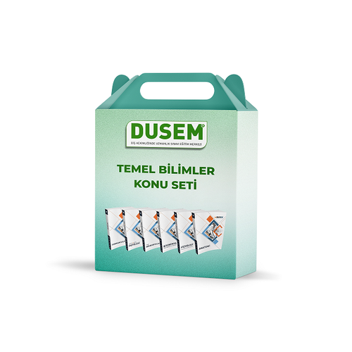 DUS Temel Bilimler Konu Seti-2025
