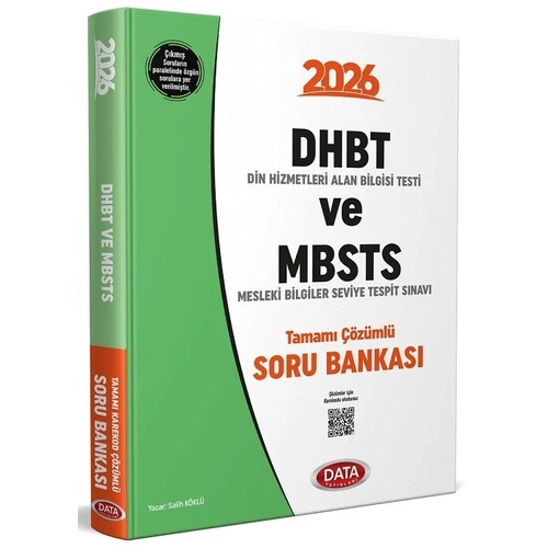 Data 2026 DHBT MBSTS Soru Bankas� ��z�ml� Data Yay�nlar�