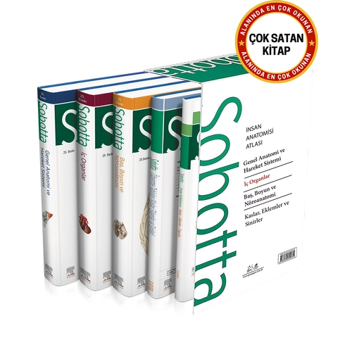 Sobotta �nsan Anatomisi Atlas� Seti 4 Cilt ( 25. En Son Bask� - T�rk�e 13. En Son Bask�)
