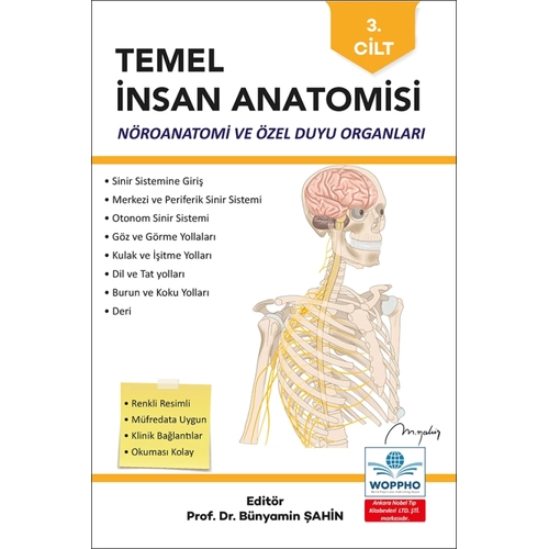 Temel nsan Anatomisi 3. Cilt Nroanatomi ve zel Duyu Organlar-Bnyamin ahin