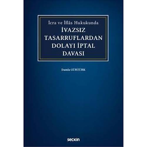 Sekin Yaynclk vazsz Tasarruflardan Dolay ptal Davas-Damla Grtrk