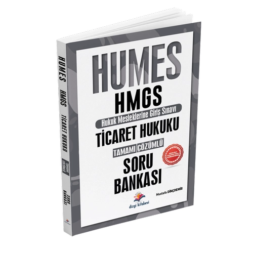 Dizgi Kitap 2025 Humes HMGS Ticaret Hukuku Tamam zml Soru Bankas-Mustafa Dindemir