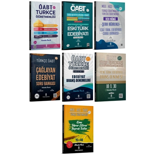 T�rk�e �ABTDEY�Z �ABT MEB-AGS T�rk�e ��retmenli�i Edebiyat 7 li Set - Enes Kaan �ahin T�rk�e �ABTDEY�Z