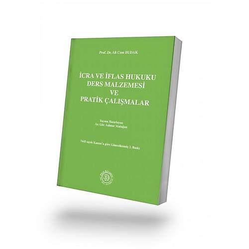 Filiz Yaynevi cra ve flas Hukuku Ders Malzemesi ve Pratik almalar Ali Cem Budak