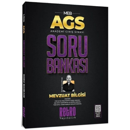 Retro Yaynclk 2025 MEB-AGS Mevzuat Bilgisi Soru Bankas-smail Erylmaz