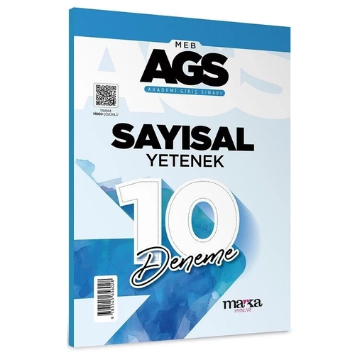 Marka Yaynlar 2025 MEB-AGS Saysal Yetenek 10 Deneme zml