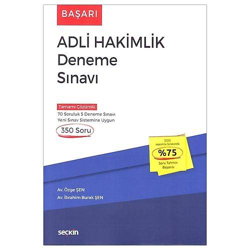 Ba�ar� Adli Hakimlik Deneme - �zge �en, �brahim Burak �en