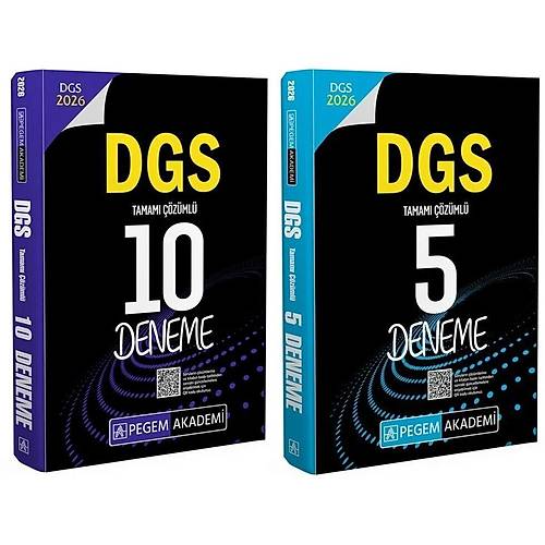 Pegem 2026 DGS 10+5 Deneme 2 li Set Pegem Akademi Yay�nlar�