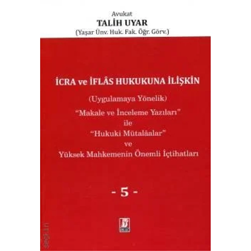 Bilge Yaynevi cra ve flas Hukukuna likin (Uygulamaya Ynelik) 