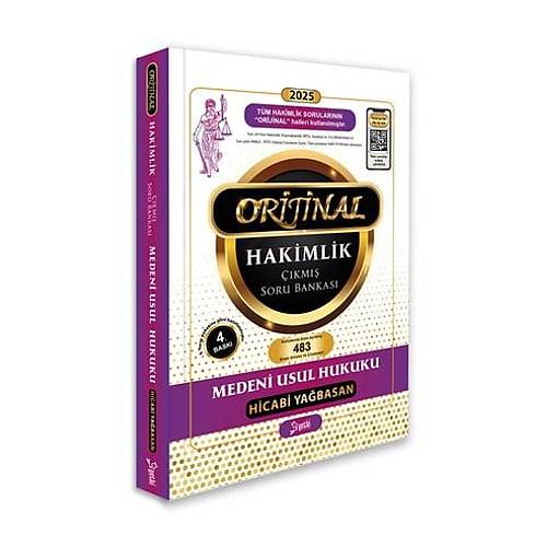 Yetki Yay�nlar� 2025 Orijinal Hakimlik Medeni Usul Hukuku ��km�� Soru Bankas�