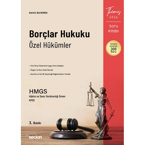 THEMIS � Bor�lar Hukuku �zel H�k�mler Soru Kitab� Deniz Bayeren 3. Bask�,� �ubat 2026
