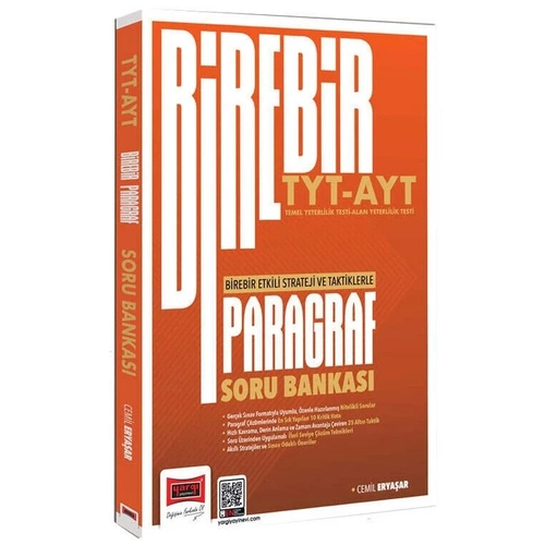 Yarg� 2026 TYT AYT Paragraf Birebir Soru Bankas� ��z�ml� - Cemil Erya�ar Yarg� Yay�nlar�