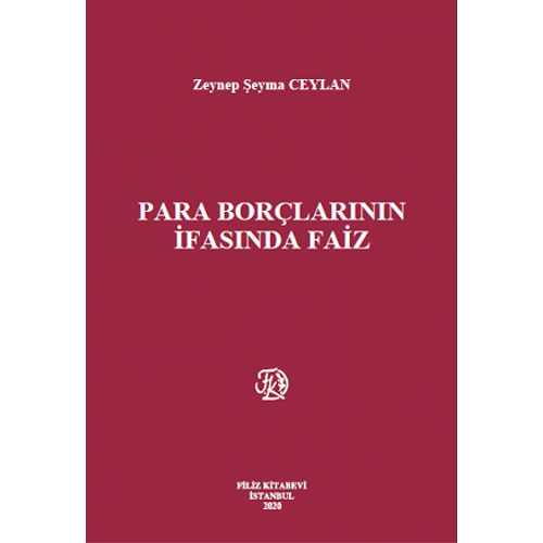 Filiz Yaynlar Para Borlarnn fasnda Faiz Zeynep eyma Ceylan
