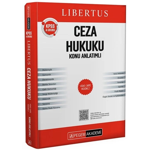Pegem 2026 KPSS A Grubu Libertus Ceza Hukuku Konu Anlatm Pegem Akademi Yaynlar