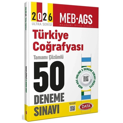 Data 2026 MEB-AGS T�rkiye Co�rafyas� 50 Deneme ��z�ml� Ultra Serisi Data Yay�nlar�