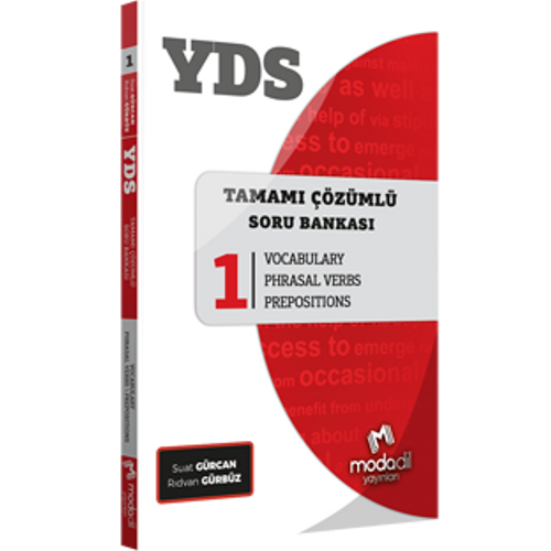 Modadil Yayınları YDS Tamamı Çözümlü Soru Bankası Serisi 1/Suat GÜRCAN, Rıdvan GÜRBÜZ