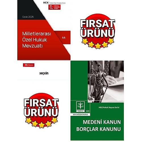 Sekin Yaynevi Milletleraras zel Hukuk Mevzuat 2025+Tercih Yaynclk Medeni Kanun Borlar Kanunu 2025(2Li Kanun Metni Cep Boy)