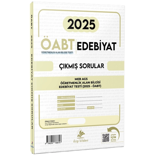 Dizgi Kitap �ABT MEB-AGS T�rk Dili ve Edebiyat� ��retmenli�i 2025 S�nav� ��km�� Sorular ��z�ml� Dizgi Kitap Yay�nlar�