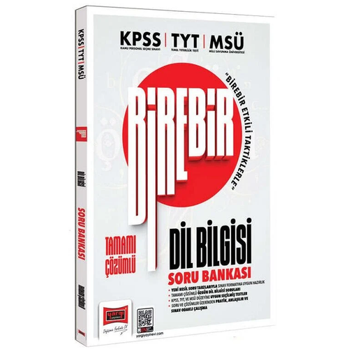 Yarg� 2027 KPSS TYT MS� Dil Bilgisi Birebir Soru Bankas� ��z�ml� Yarg� Yay�nlar�