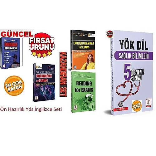 Tercih Yay�nc�l�k 2026 Y�k Dil Sa�l�k ( YDS e-YDS Y�KD�L YDT-T�p Dil & �n Haz�rl�k Seti 5 i Bir Yerde Karma ) Yasin Aslan
