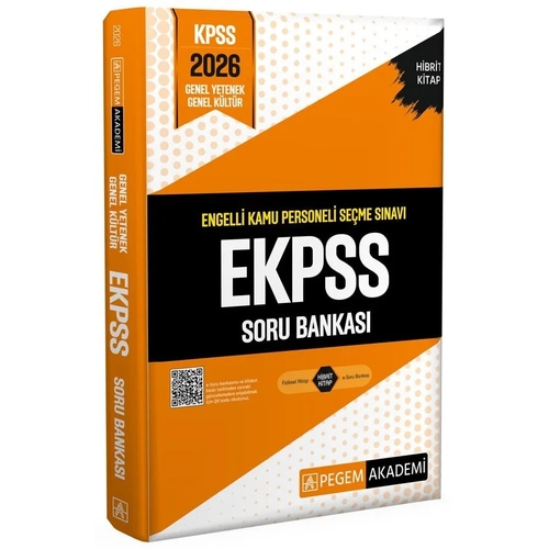 Pegem Yay�nlar� 2026 EKPSS Soru Bankas�