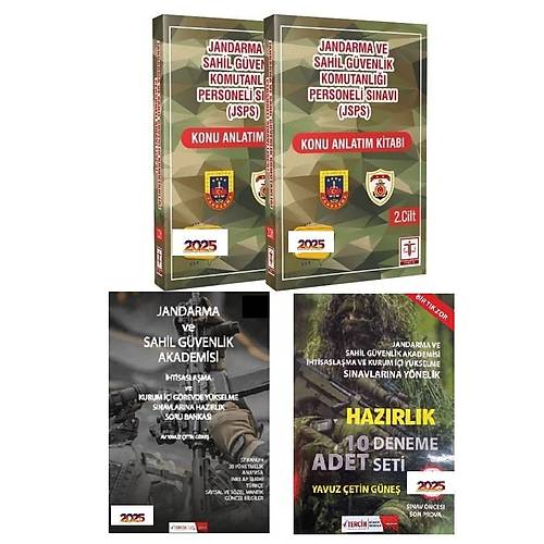 Tercih Kitabevi 2025 Jandarma ve Sahil G�venlik Akademisi �htisasla�ma ve Kurum ��i Y�kselme S�navlar�na Haz�rl�k Seti 4 Kitap/(Yavuz �etin G�ne�)