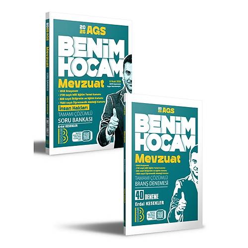 2026 AGS Mevzuat Soru Bankas� ve Deneme Seti Benim Hocam Yay�nlar�