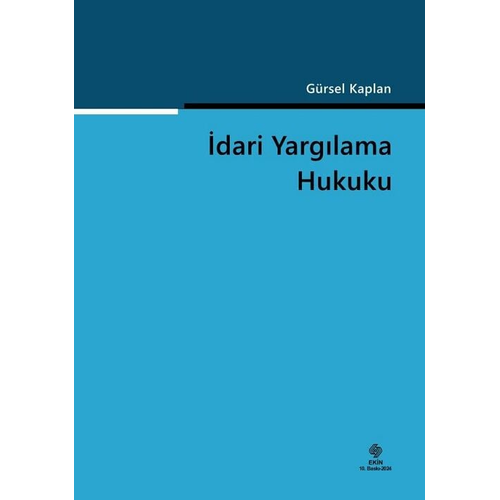 Ekin Yaynlar dari Yarglama Hukuku (Grsel Kaplan)