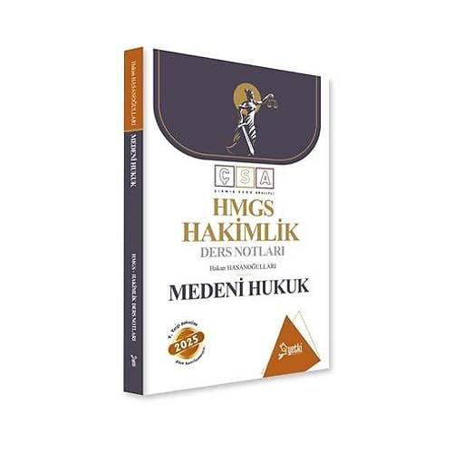 Yetki Yaynlar 2025 HMGS Medeni Hukuk Ders Notlar