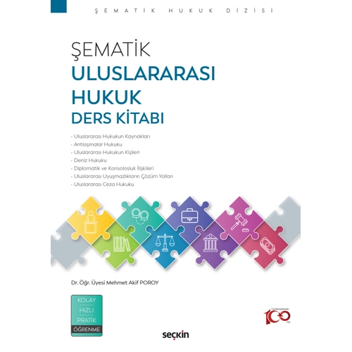 Se�kin Yay�nc�l�k �ematik Uluslararas� Hukuk Ders Kitab� (Mehmet Akif Poroy)
