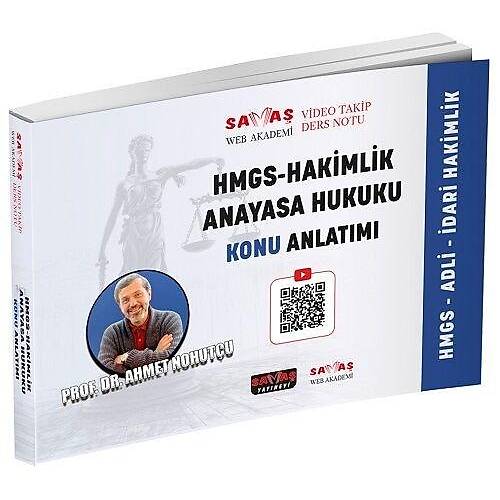 Sava� HMGS Hakimlik Anayasa Hukuku Konu Anlat�m� - Ahmet Nohut�u Sava� Yay�nlar�