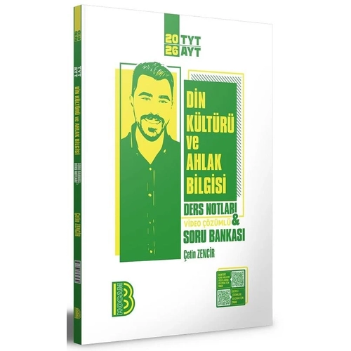Benim Hocam 2026 YKS TYT AYT Din K�lt�r� ve Ahlak Bilgisi Ders Notlar� Soru Bankas� ��z�ml� - �etin Zencir Benim Hocam Yay�nlar�