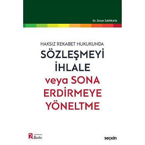 Se�in Yay�nc�l�k S�zle�meyi �hlale veya Sona Erdirmeye Y�neltme- Sinan Sar�kaya