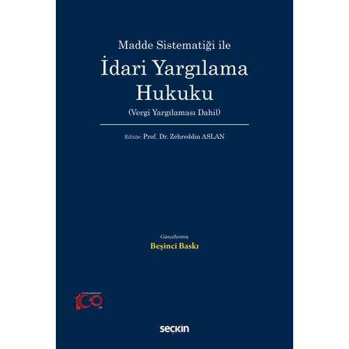 Sekin Yaynevi dari Yarglama Hukuku (Vergi Yarglamas Dahil) Zehreddin Aslan