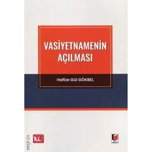 Adalet Yaynevi Vasiyetnamenin Almas Hafize Gl Gkbel