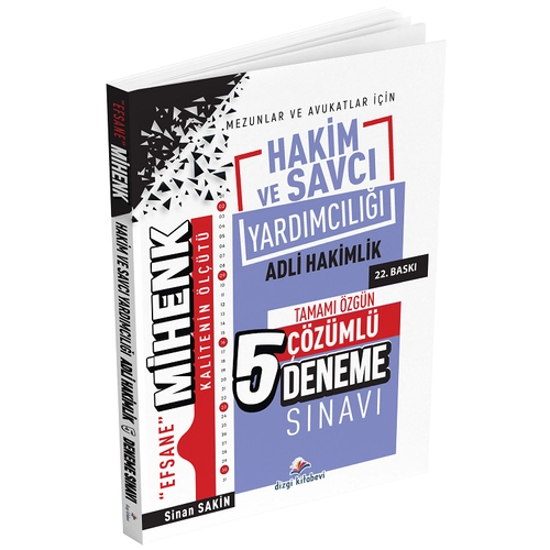 Efsane MHENK Hakim Savc Yardmcl 5 Deneme Sava Yaynlar Kasm 2025