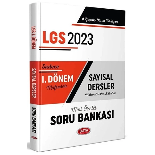 Data 2023 8. Snf LGS Saysal Dersler 1. Dnem Soru Bankas Data Yaynlar
