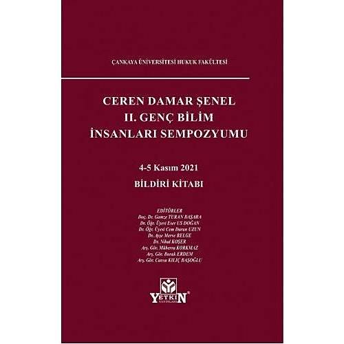 Yetkin Yaynlar Ceren Damar enel II. Gen Bilim nsanlar Sempozyumu