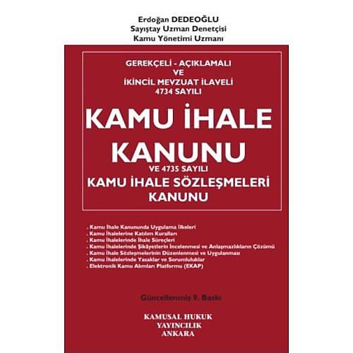 Kamusal Hukuk Yaynevi Kamu hale Szlemeleri Kanunu Erdoan Dedeolu