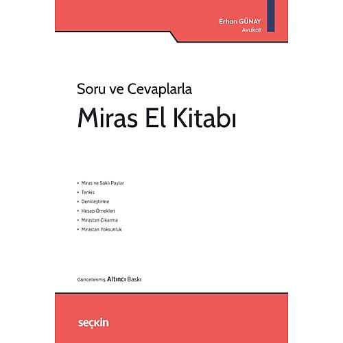Sekin Yaynevi Soru ve Cevaplarla Miras El Kitab (Erhan Gnay)