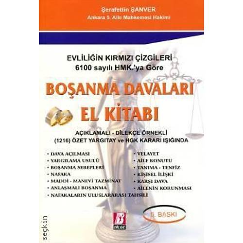 Bilge Yay�nevi Evlili�in K�rm�z� �izgileri Bo�anma Davalar� El Kitab� �erafettin �anver