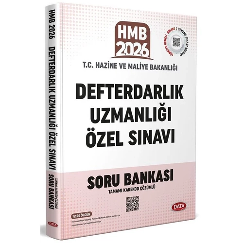 Data 2026 Hazine ve Maliye Bakanl��� Defterdarl�k Uzmanl��� S�nav� Soru Bankas� ��z�ml� Data Yay�nlar�