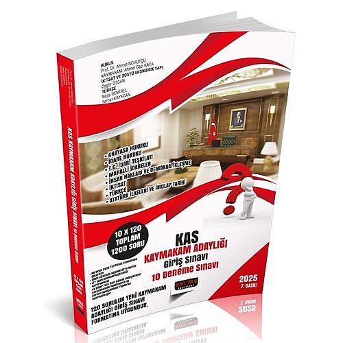 Sava� Yay�nlar�  KAS Kaymakam Adayl��� 10 Deneme S�nav� Ocak 2025