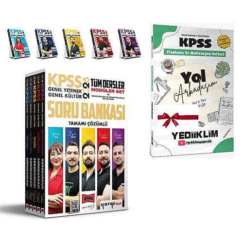 Yarg� Yay�nlar� Yarg� 2026 Kpss Gy-gk T�m Dersler Tamam� ��z�ml� Mod�ler Soru Bankas� Seti+Yol Arkada��m Hediyeli)