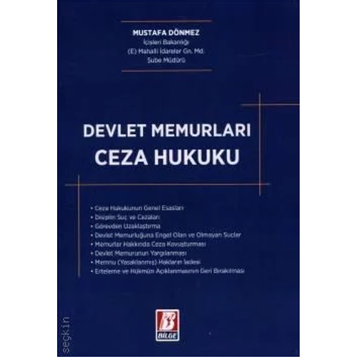 Bilge Yay�nevi Devlet Memurlar� Ceza Hukuku Mustafa D�nmez
