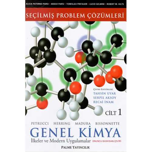Palme Yay�nc�l�k Genel Kimya 1 Se�ilmi� Problem ��z�mleri Ralph Petrucci, Tahsin Uyar