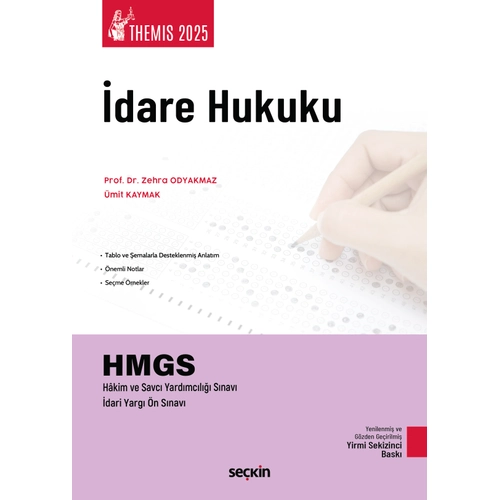 THEMIS dare Hukuku Konu Kitab (Zehra Odyakmaz,mit Kaymak) 2025