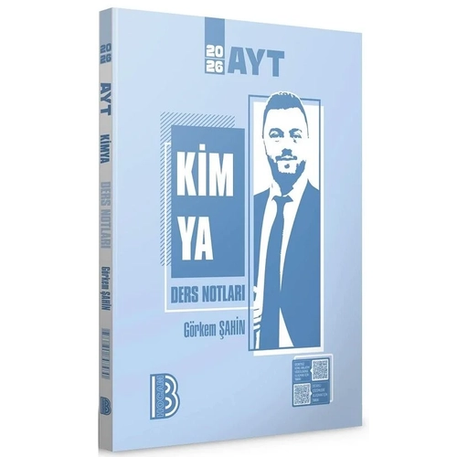 Benim Hocam 2026 YKS AYT Kimya Ders Notlar� - G�rkem �ahin Benim Hocam Yay�nlar�